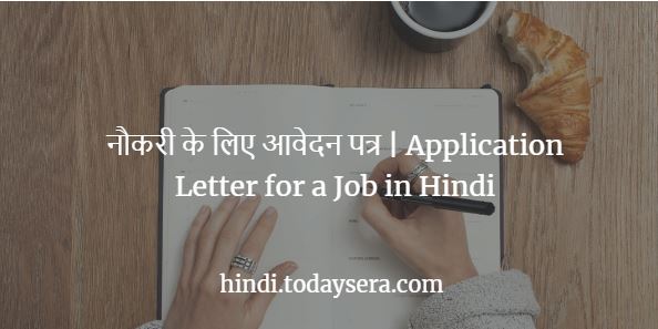 application letter for job in company in hindi
